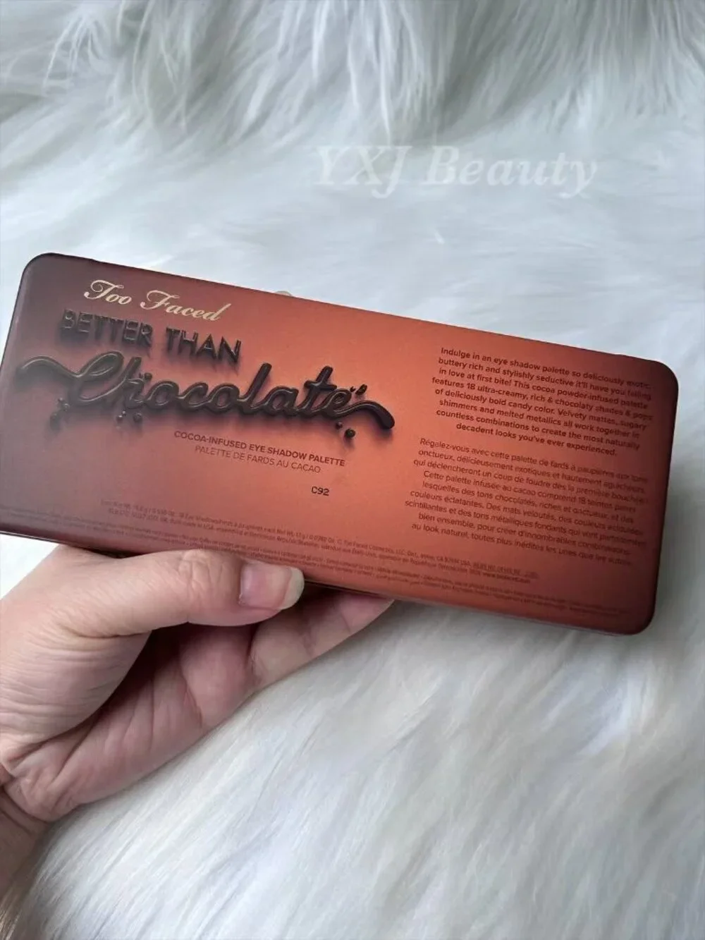 New Too Faced Better Than Chocolate Eyeshadow Palette Full Size